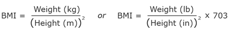 BMI Formula